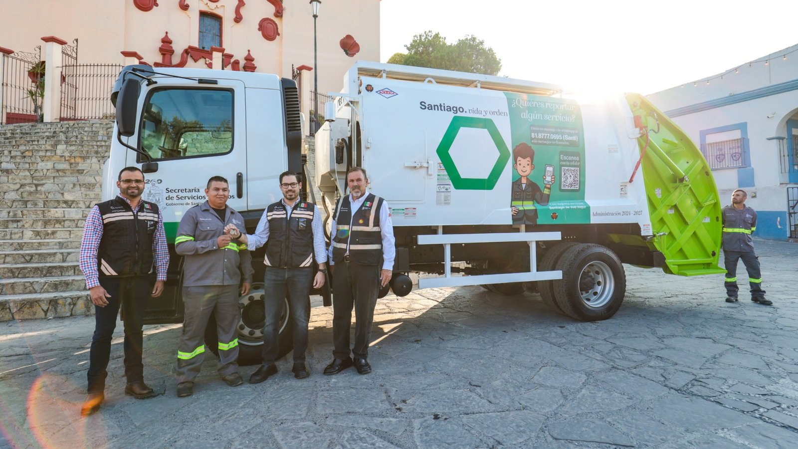 Refuerzan equipamiento de Servicios Públicos en Santiago