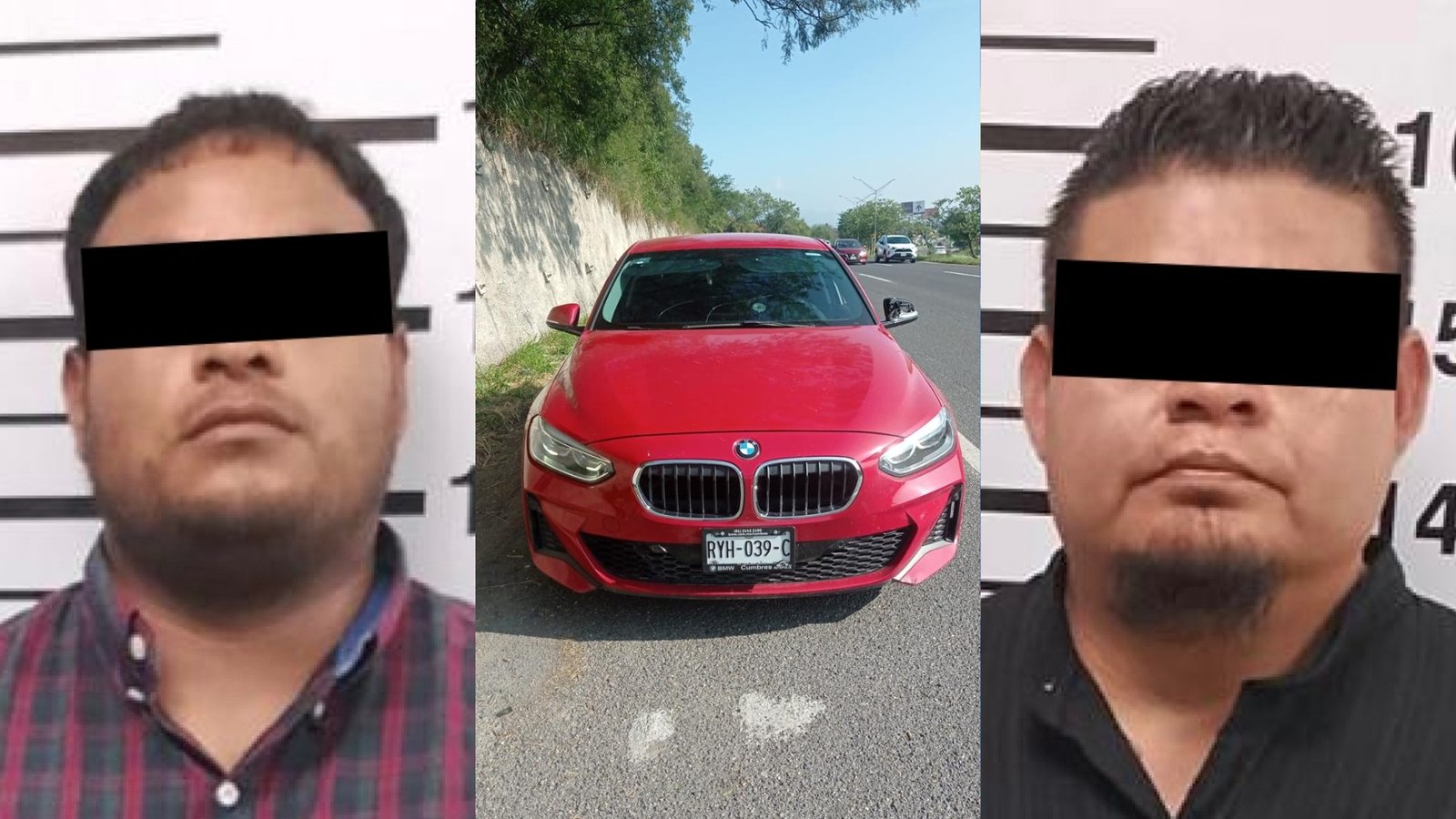 Detienen a dos presuntos “montachoques” en Santiago