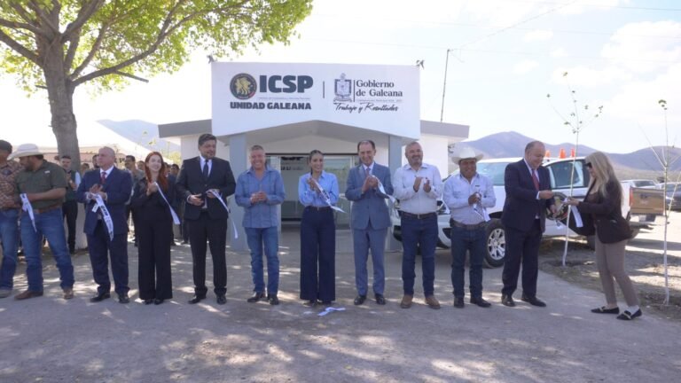 Inauguración del nuevo centro de Servicios Periciales en Galeana, Nuevo León