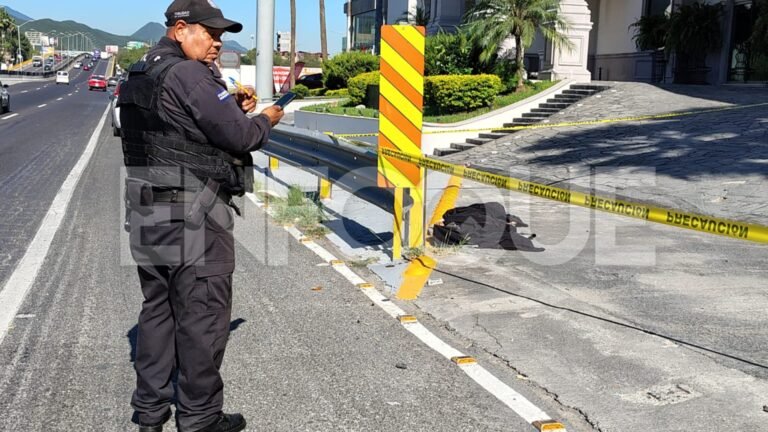 Muere adulto mayor atropellado en la Carretera Nacional