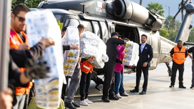 Nuevo León envía tercer vuelo de ayuda humanitaria