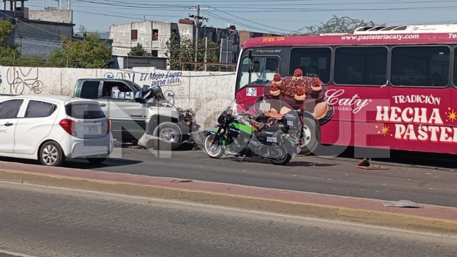 Accidente fatal en avenida Rómulo Garza, San Nicolás