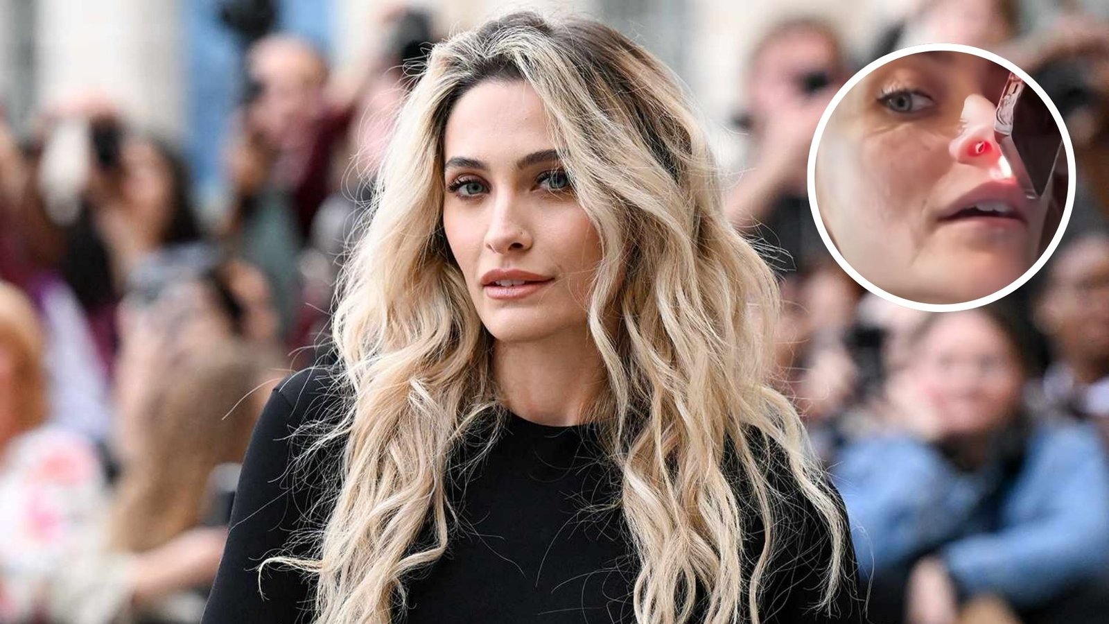 Paris Jackson revela daño en su nariz por adicciones