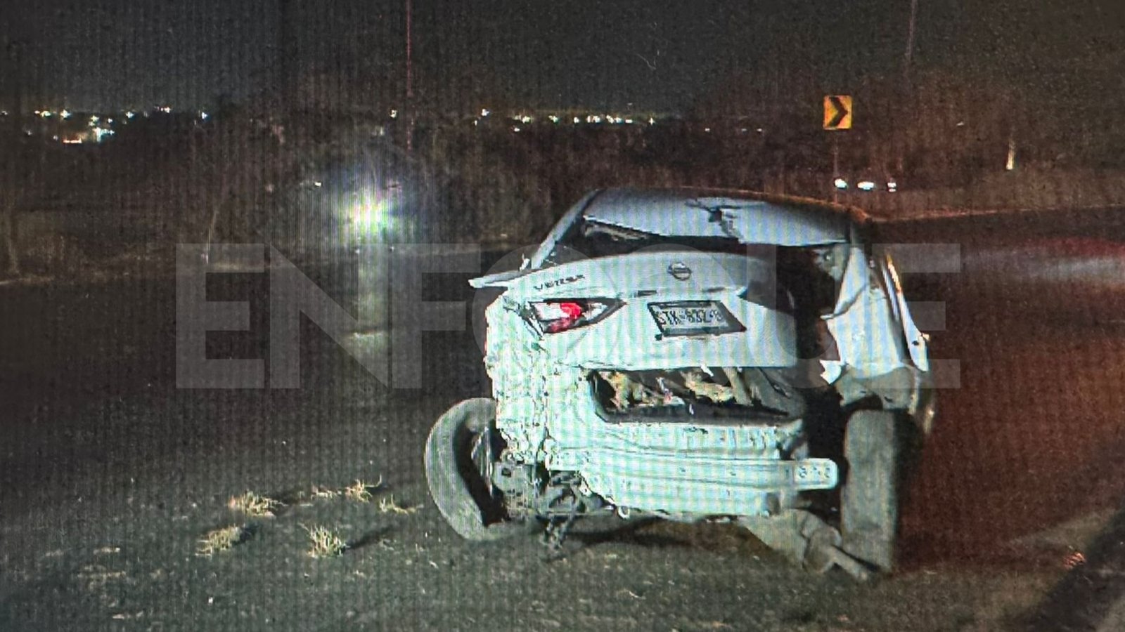 Choque múltiple deja dos lesionados en la Autopista al Aeropuerto, en Apodaca