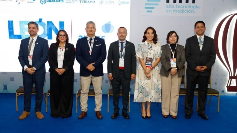 Agua y Drenaje de Monterrey participa en la Convención y Expo ANEAS 2025 en León, Guanajuato