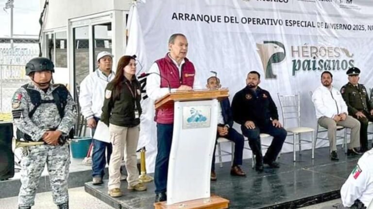 Arranca Segob Operativo Especial de Invierno 2025 para recibir a paisanos