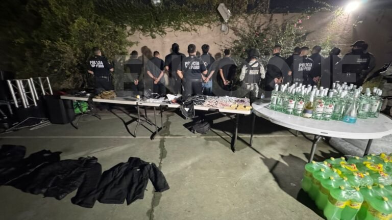 Arresta San Pedro a 11 organizadores de fiesta clandestina con más de 350 menores