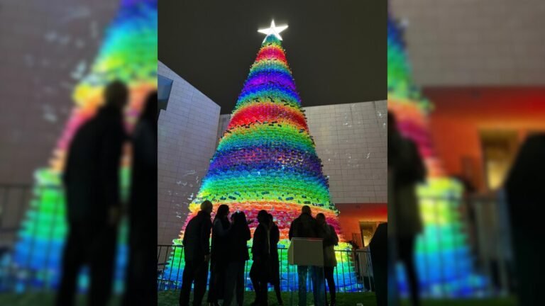 Encendido del pino 3 Museos Nuevo León