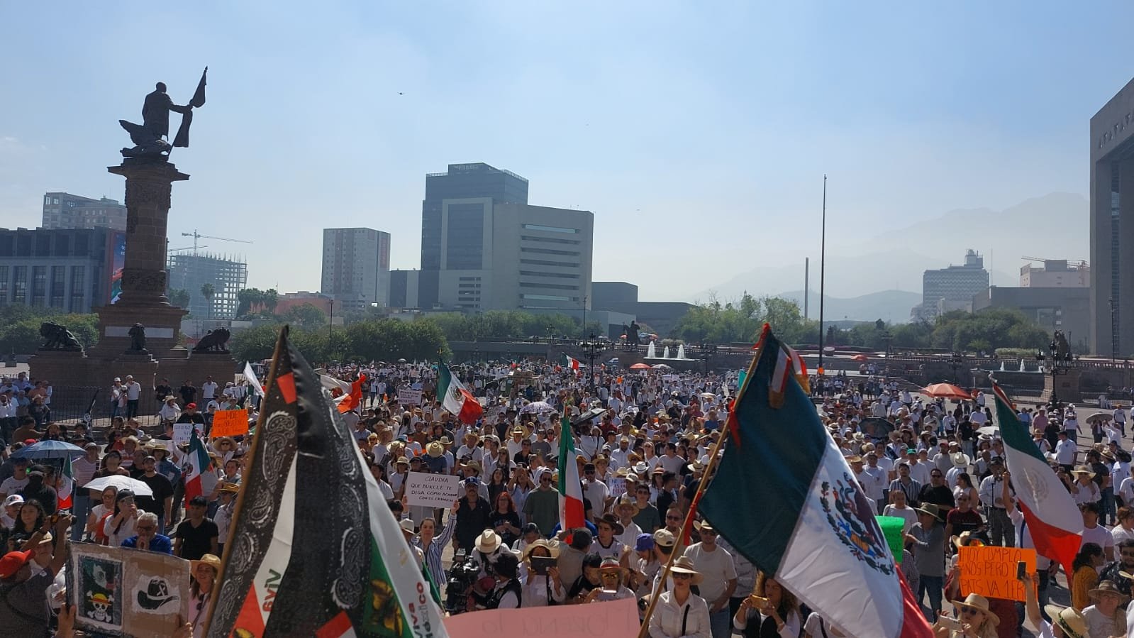marcha de la Generación Z en Monterrey