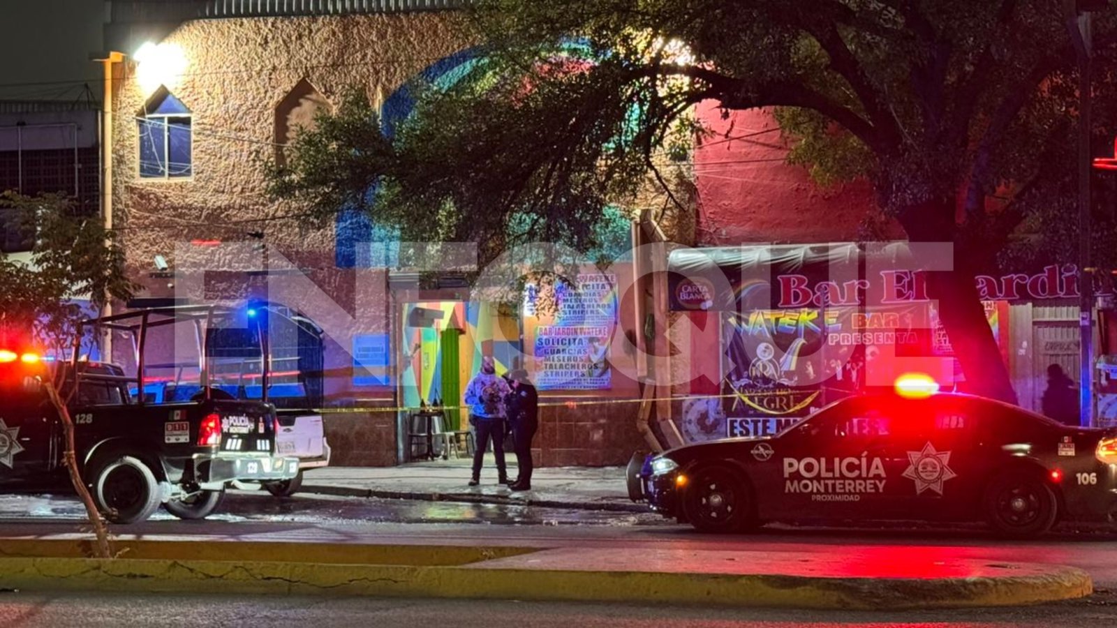 Bar Wateke Monterrey escena del crimen