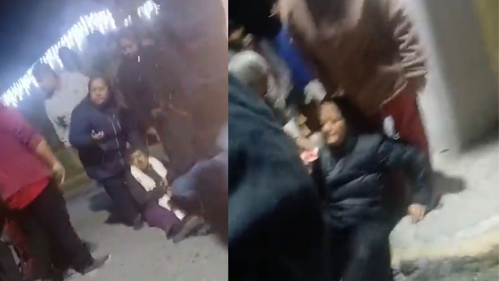 Atención de Protección Civil tras atropello en peregrinación de Hidalgo NL