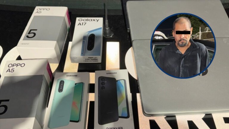 “Policía de Monterrey detiene a presunto ladrón tras boquetazo en Coppel del Centro