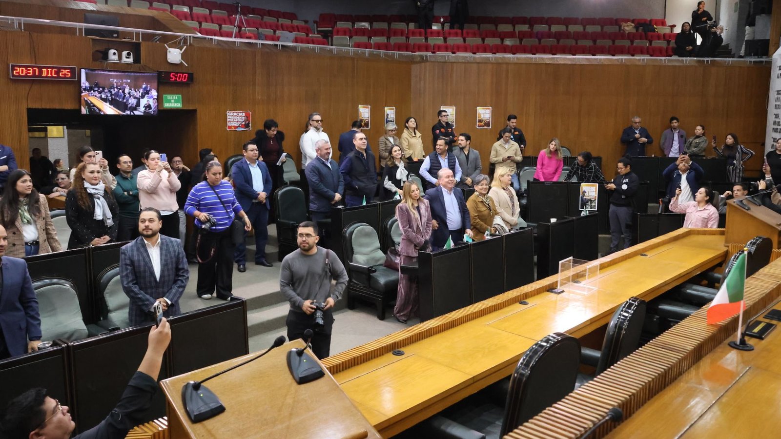 Congreso de Nuevo León sesión Tesorería