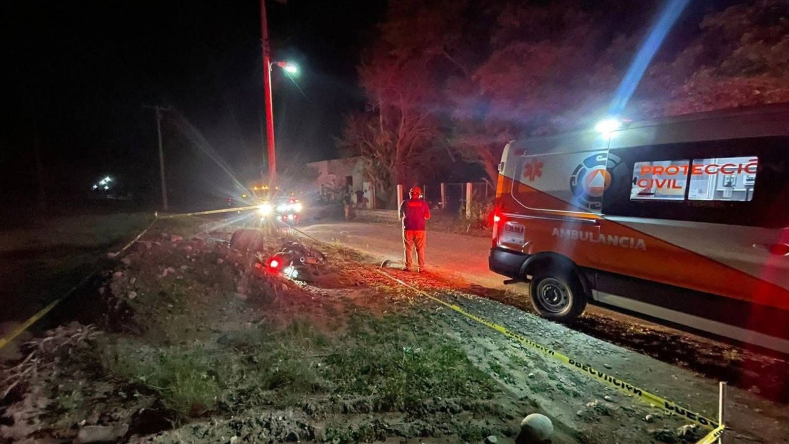 Muere motociclista tras accidente en General Terán