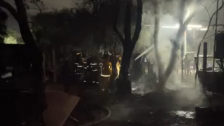 “Incendio de tejaban en Los Lerma Guadalupe
