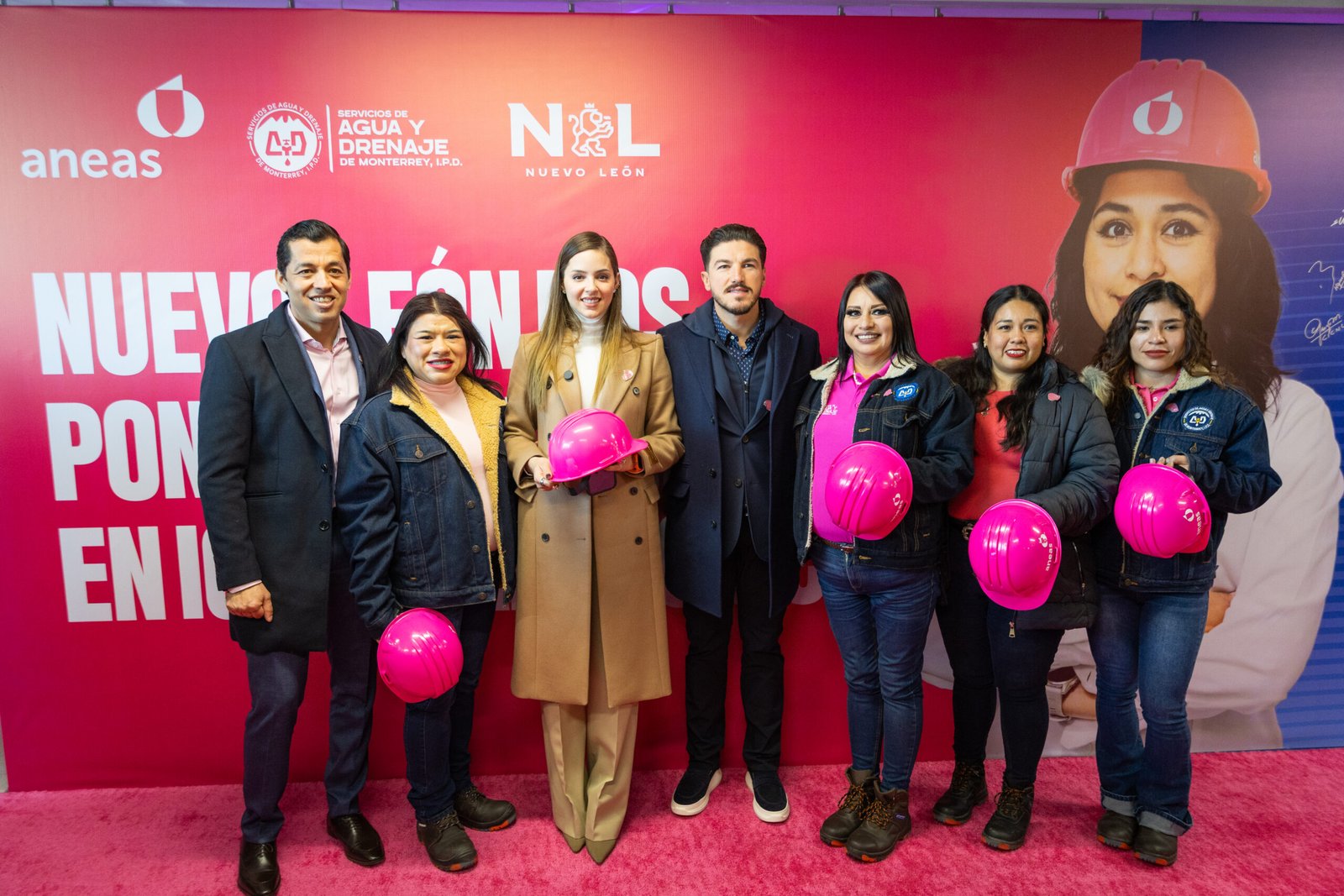 01 NUEVO LEÓN, PRIMER LUGAR NACIONAL EN IGUALDAD TÉCNICA DEL SECTOR HÍDRICO A TRAVÉS DE “CASCOS ROSAS”