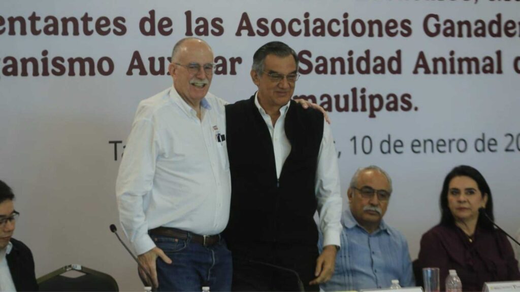 Gobierno y SADER blindan sanidad del ganado en Tamaulipas