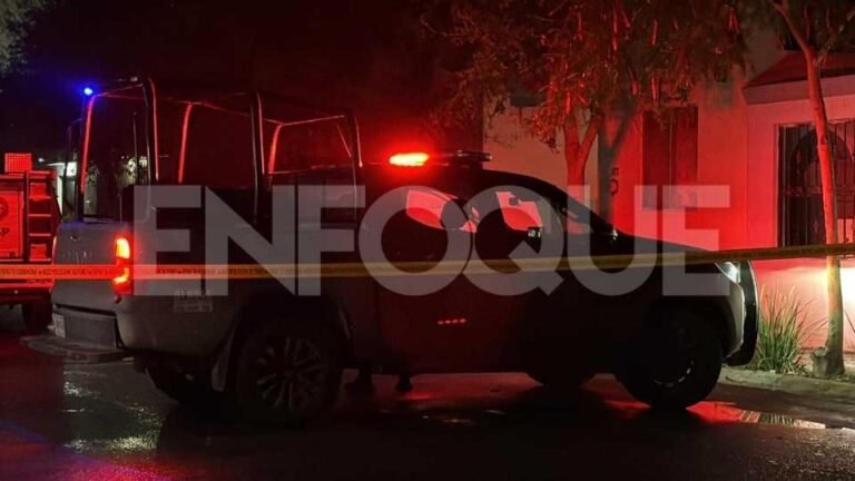 Ejecución en domicilio de la colonia Villa Azul, García.