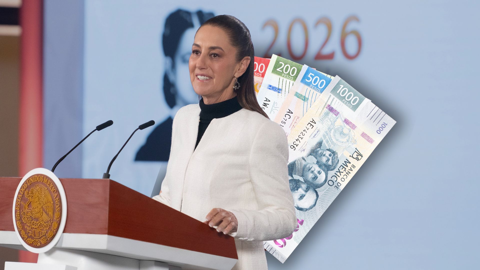 Destaca Sheinbaum buenas noticias económicas en México al inicio del 2026
