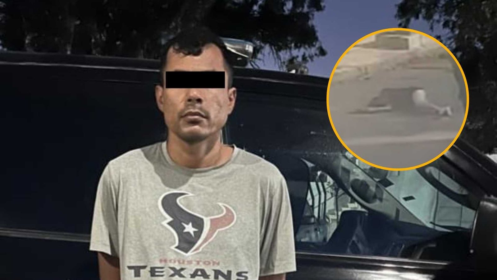 Detienen a hombre que arrastró a su pareja con el auto en Monterrey