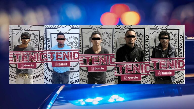 Cae banda dedicada al robo de motos en García