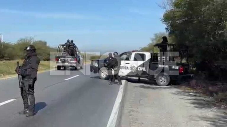 Operativo de Fuerza Civil en Linares.