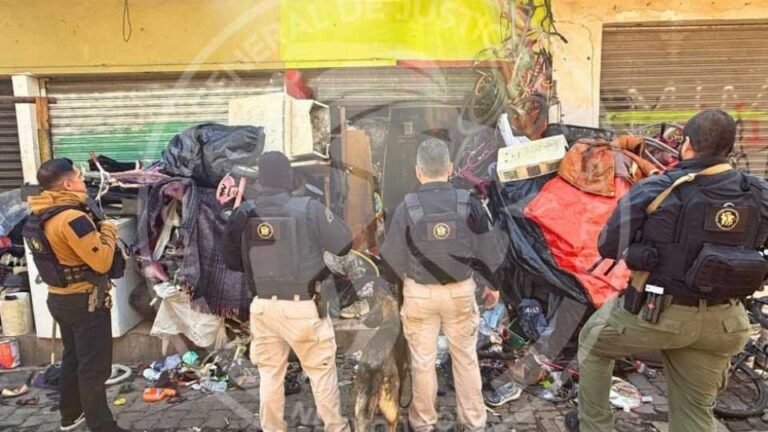 Fiscalía halla un cuerpo enterrado en zona comercial de Monterrey