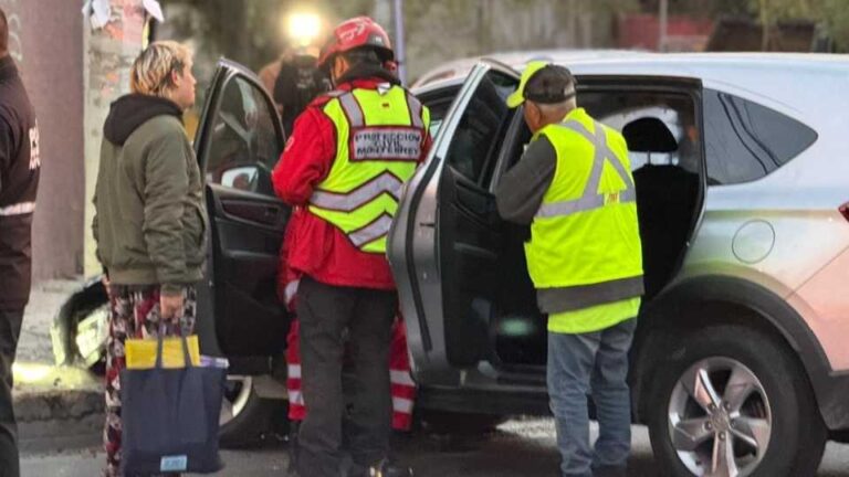 La conductora señaló que perdió el control del automóvil tras una presunta falla mecánica en los frenos