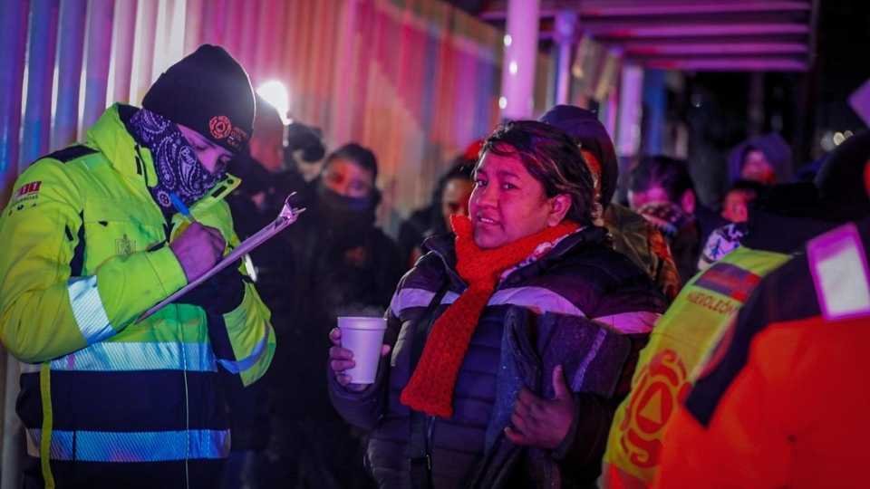 Operativo Carrusel de Protección Civil Nuevo León por frío extremo.