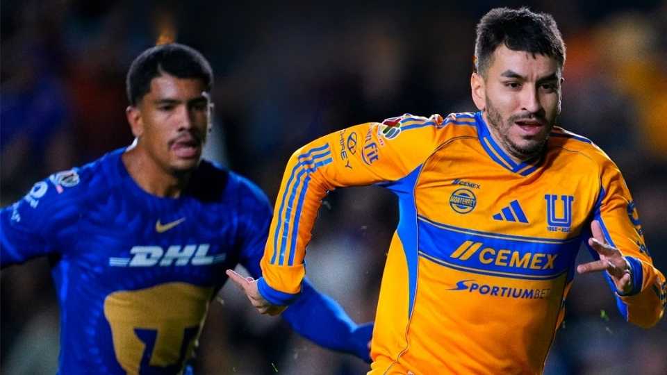 Pumas sorprende y vence a Tigres en el Volcán