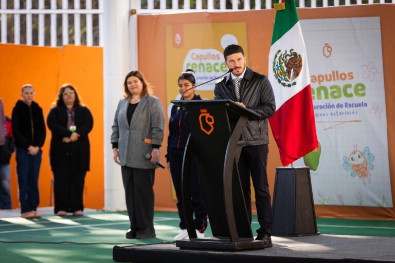 02 INICIA UNA NUEVA HISTORIA EN LA ESCUELA CAPULLOS DEL DIF; MARIANA RODRÍGUEZ CANTÚ