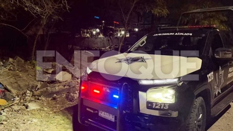 Hallan restos humanos tras incendio en Santa Catarina