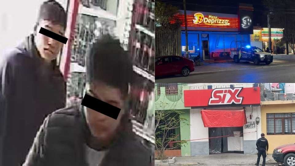 olicías de Santa Catarina detienen a dos hombres por asalto y narcomenudeo