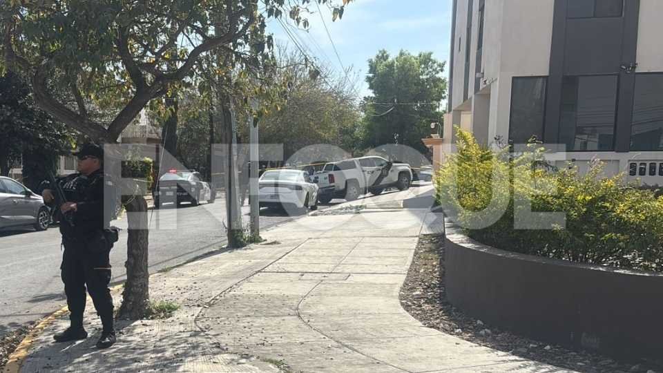 cadáver colonia Roma Monterrey