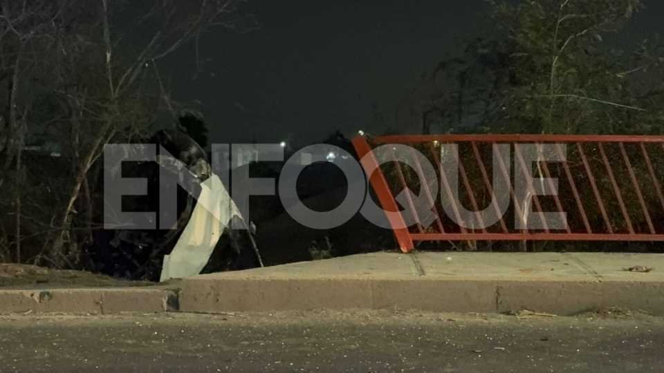 accidente avenida Israel Cavazos