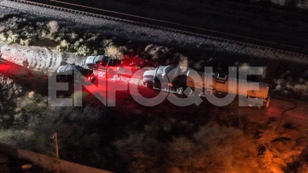 “Pipa asegurada por presunta toma clandestina en Santa Catarina