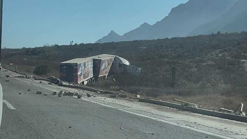 accidente Monterrey-Saltillo