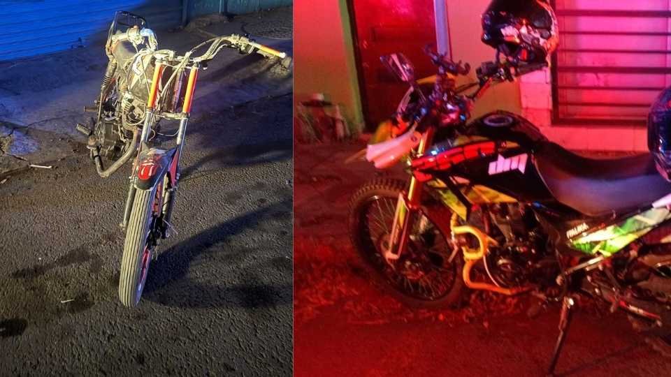 Detienen a cinco motociclistas en rodada; circulaban a exceso de velocidad en Monterrey