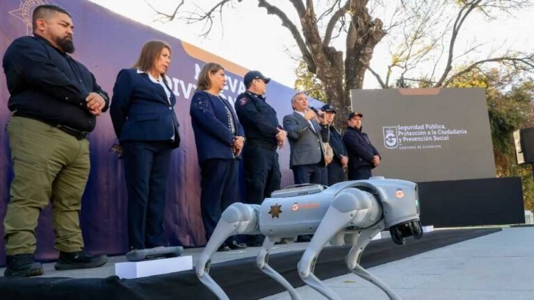 Perros robot de la División K9-X en Guadalupe