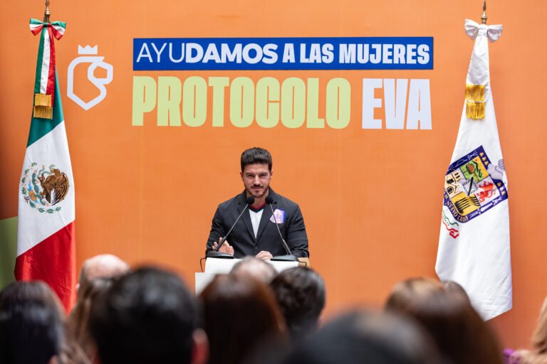 LANZAN SAMUEL GARCÍA Y MARIANA RODRÍGUEZ PROTOCOLO EVA PARA PREVENIR VIOLENCIA CONTRA LAS MUJERES 01