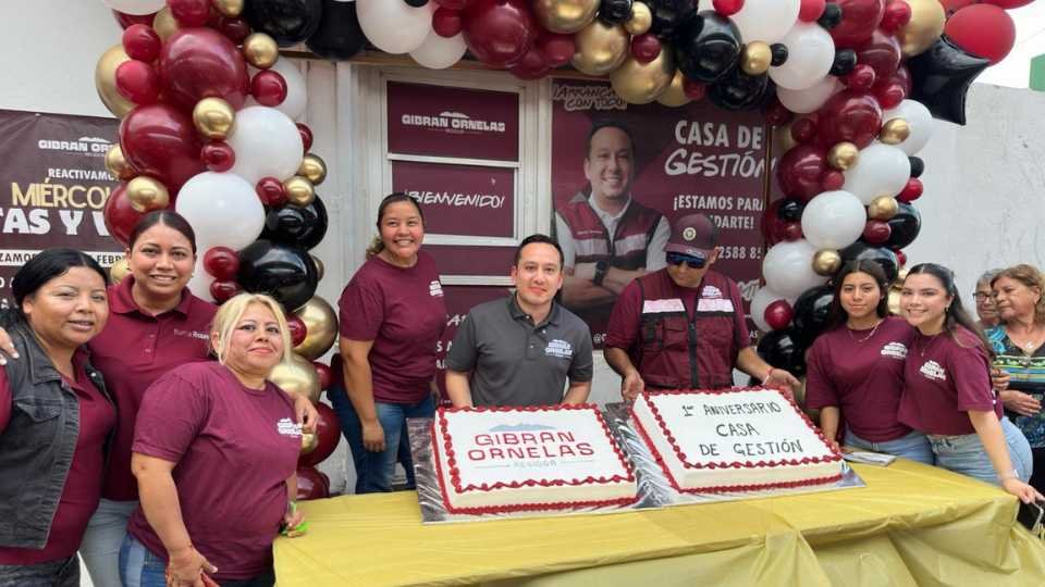 Entrega Gibran Ornelas 28 mil apoyos en un año