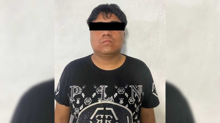 detenido con cristal Santa Catarina El oso