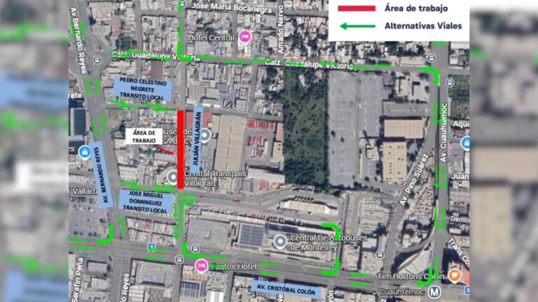 doble circulación Villagrán Monterrey