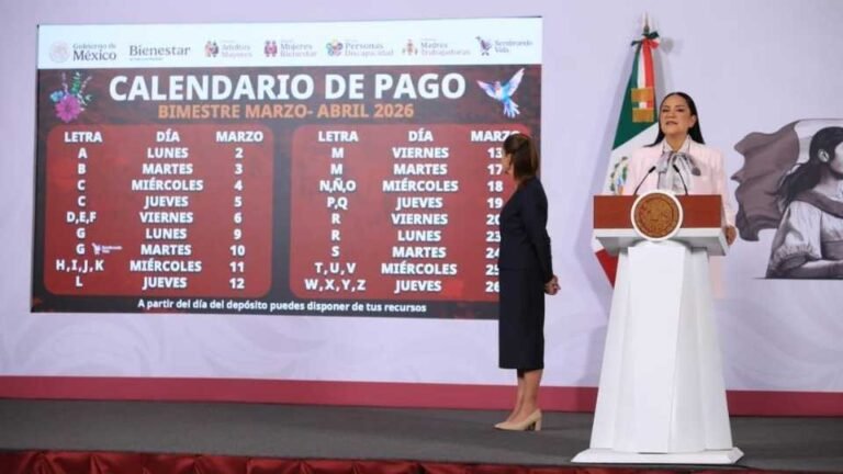 Ariadna Montiel anuncia pago de Pensiones del Bienestar