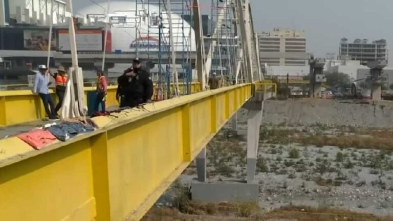 Hallan a joven sin vida en el Río Santa Catarina cerca del Puente del Papa
