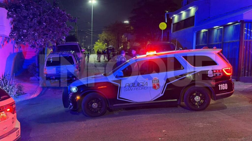 Escena de crimen en San Pedro 400 Nuevo León