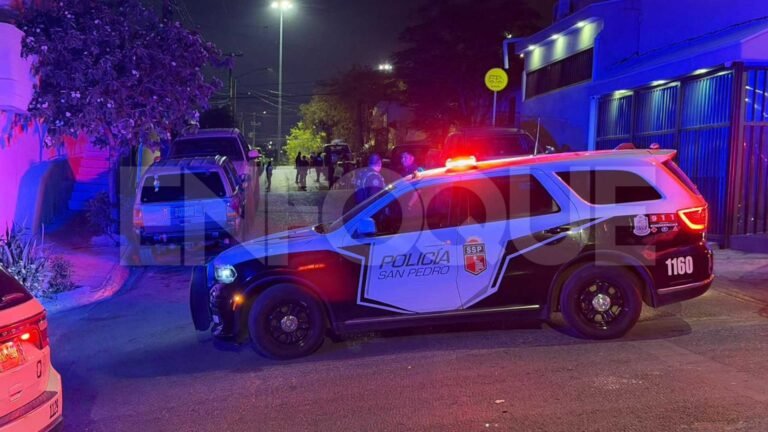 Escena de crimen en San Pedro 400 Nuevo León