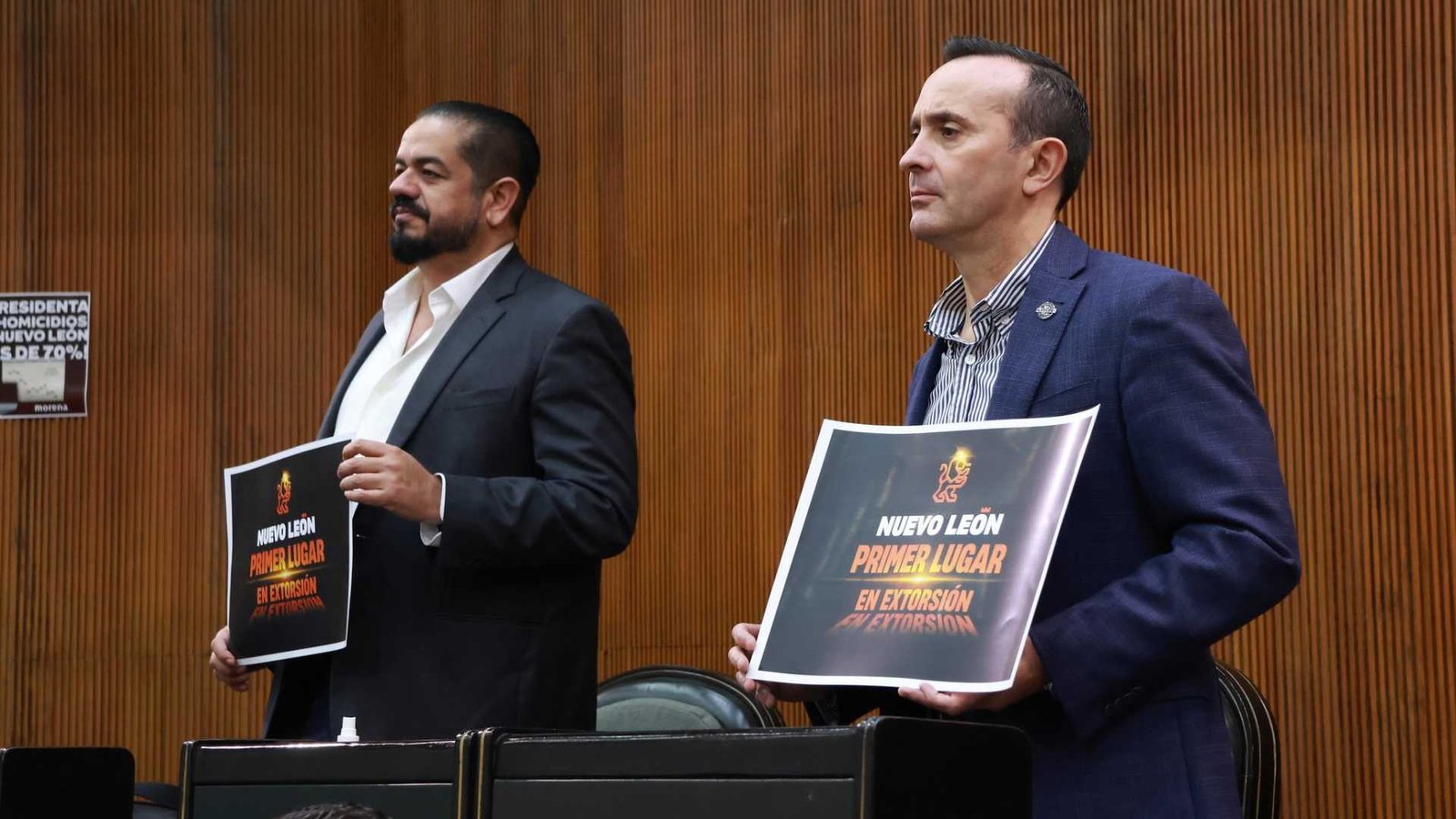 Congreso de Nuevo León debate caso de presunta extorsión relacionado con Baltazar Martínez.