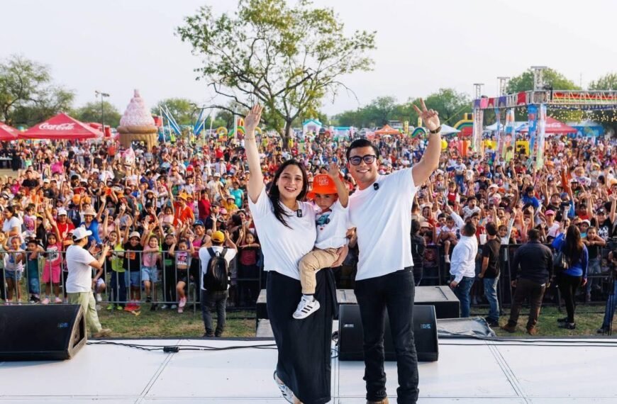 Disfrutan niños festival Benykids en Juárez