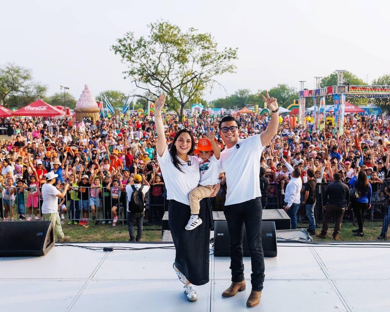 Disfrutan niños festival Benykids en Juárez